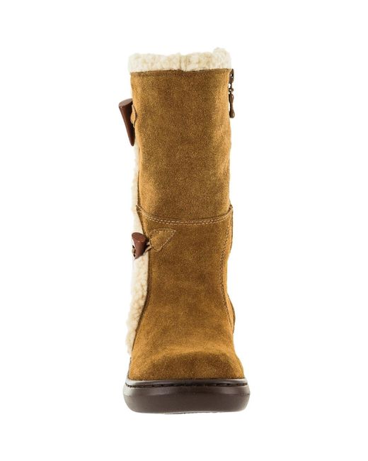 Rocket Dog Brown Slope Suede Chestnut Boots