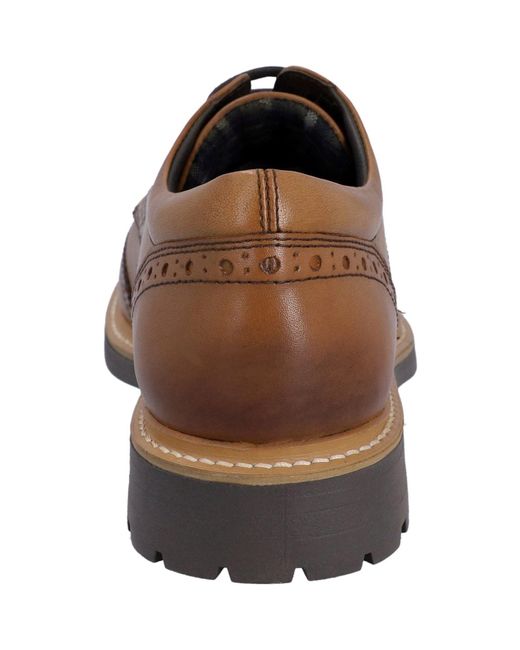 Cawdor Scarpe Brogue di Hunter in Brown