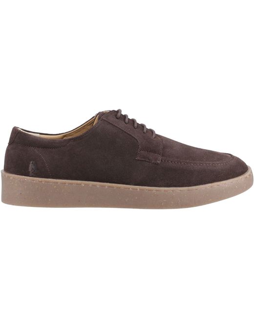 Hush Puppies Brown Rafael Suede Moccasins Shoes for men