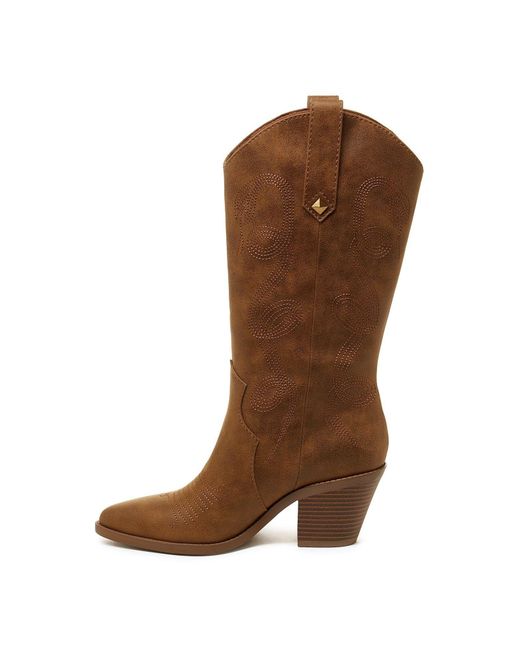 Rocket Dog Brown Feria Synthetic Walnut Boots