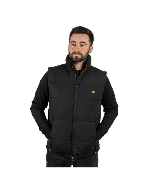 Caterpillar Black Arctic Zone Gilets for men