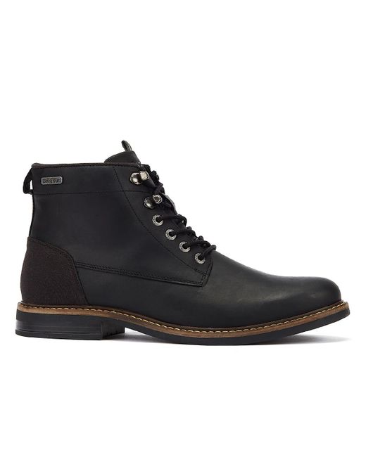 Barbour Black Deckham Boots for men