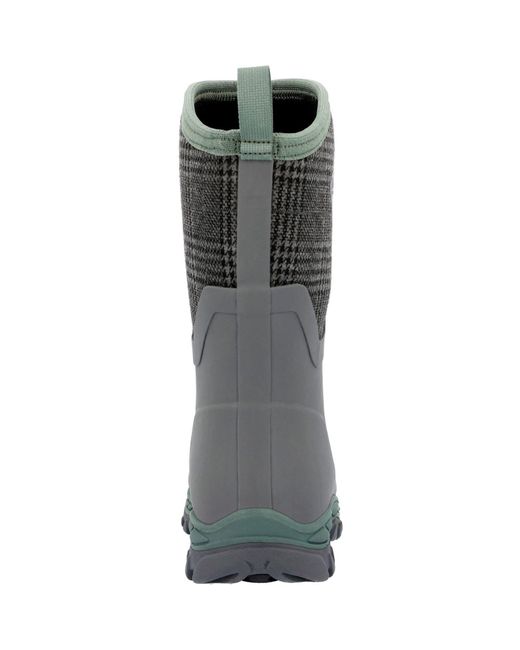 Muck Boot Gray Arctic Sport Ii Synthetic/Plaid Wellington Boots