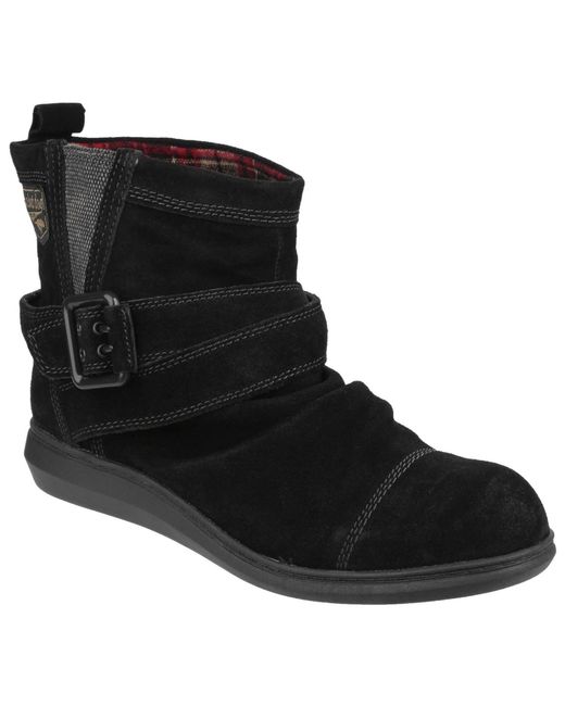 Rocket Dog Black Mint Suede Boots