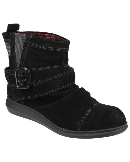 Rocket Dog Black Mint Suede Boots