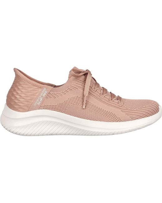 Skechers Pink Ultra Flex 3.0 Brilliant Path Textile -Turnschuhe