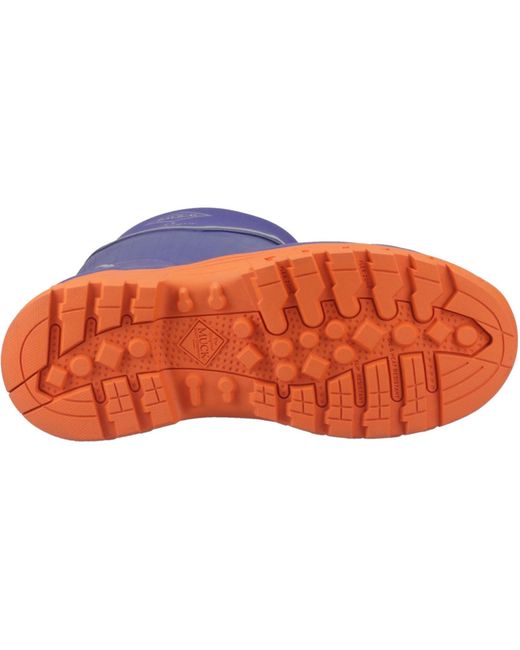 Muck Boot Blue Grit S5 Rubber Wellington Boots