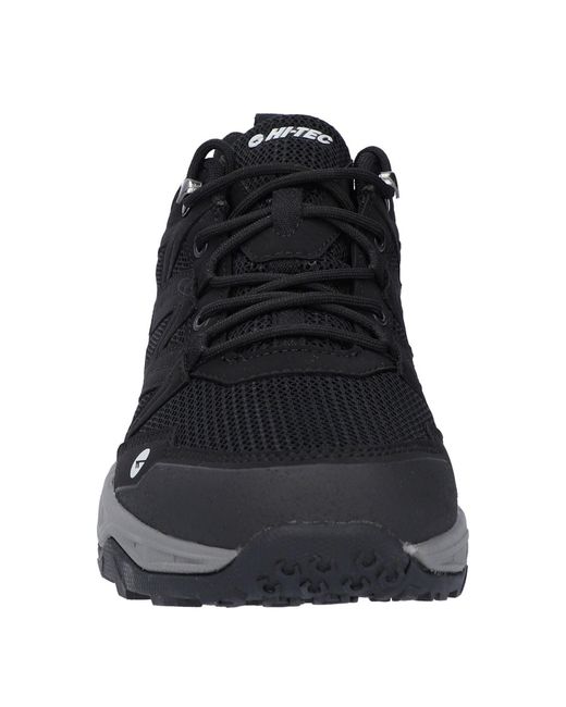 Hi-tec Blue Saunter Wp Synthetic Mesh Hiking Boots for men