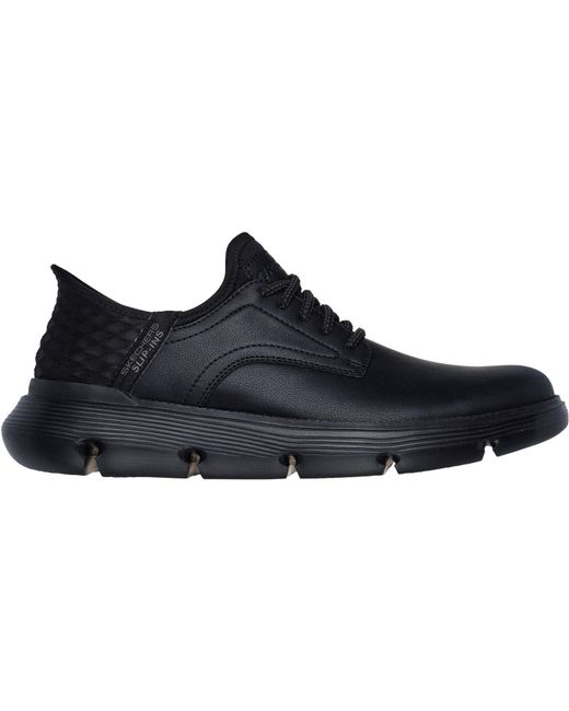 Skechers Blue Garza Gervin 205046W-Bbk Lace Up Shoe for men