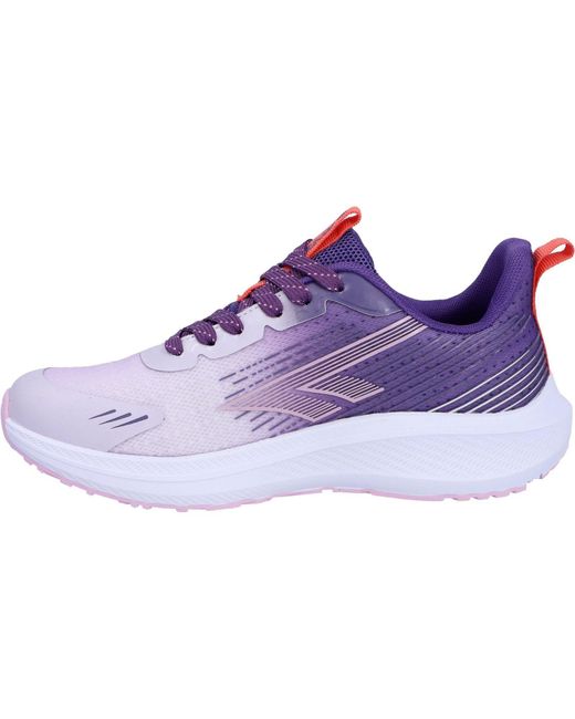 Hi-tec Purple Santorini Synthetic Mystical/Thistle/Burnt Coral Trainers
