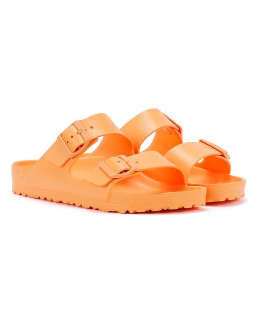 Birkenstock Orange Arizona Eva Papaya Sandals