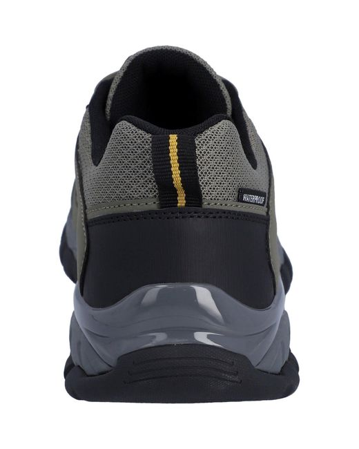 Hi-tec Black Campana Low Polyurethane Dusty/Honey Hiking Shoes for men