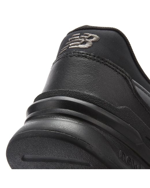 mens black leather trainer shoes