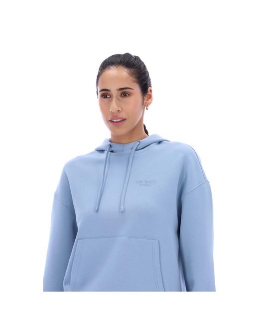 Ted Baker Blue Heidi Tbwhss2632 Polyester Hooded Sweatshirt