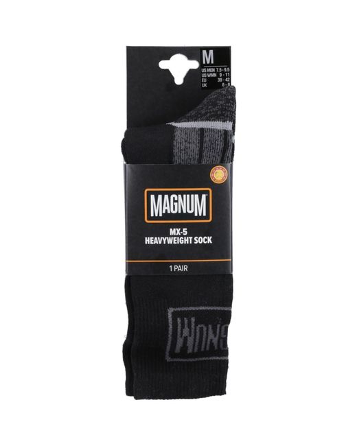 Magnum Black Mx5 Work Socks for men