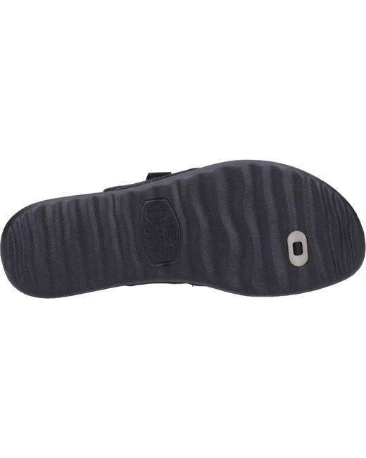 HeyDude Blue Christi Flip Classic Synthetic Sandals