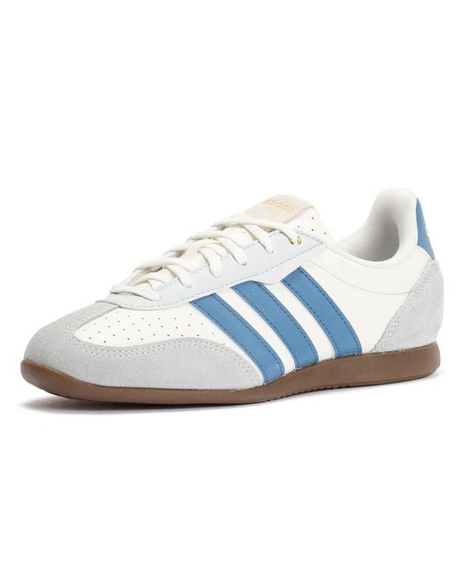 Adidas White Barreda Lo Trainers