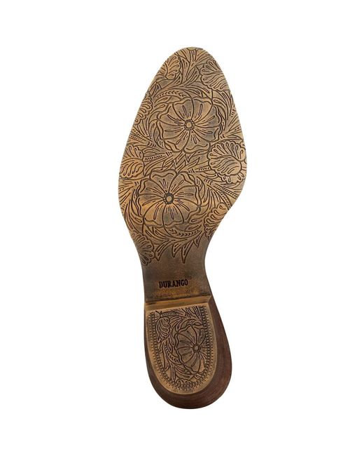 Durango Brown Crush Leather Driftwood Boots