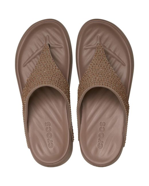 CROCSTM Brown Cro Dsv Getaway Triangle Flip