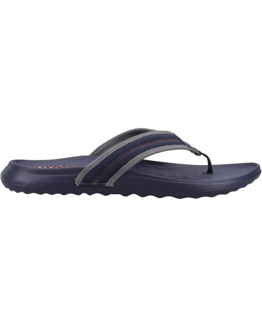 HeyDude Blue Myers Flip Sport Mode Synthetic Sandals for men