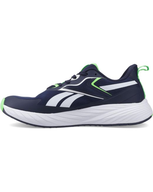 Reebok Blue Verse Trainer Textile /Lime Trainers for men