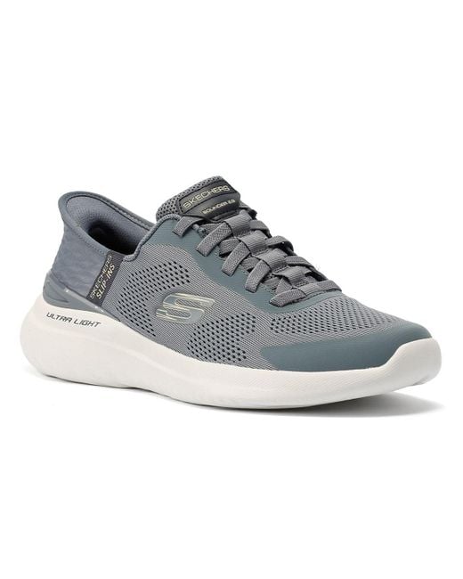 Skechers Blue Bounder 2.0 Emerged Slate Sneakers for men
