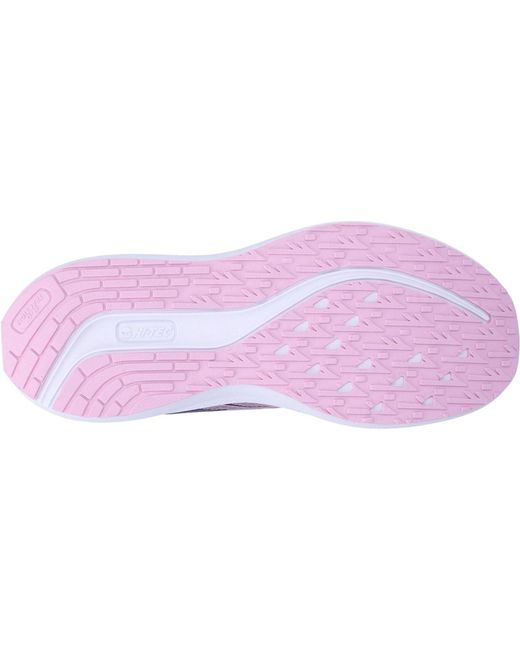 Hi-tec Purple Santorini Synthetic Mystical/Thistle/Burnt Coral Trainers