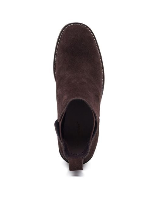 Hush Puppies Brown Felicia Suede Heeled Ankle Boots
