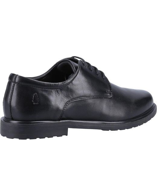 Verity Slip On Zapatos Brogues De Cuero Para Mujer En Hush Puppies de color Black