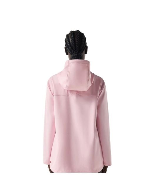 Hunter Pink Izzy Hooded Rain Jacket