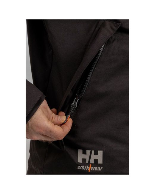 Helly Hansen Black Oxford Winter Jacket for men