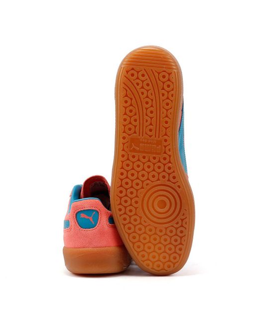 PUMA Blue Palermo Leder Sneaker