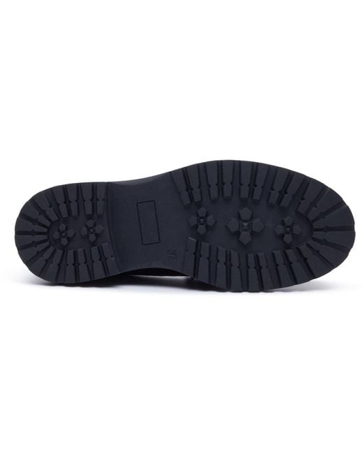 Hush Puppies Blue Odessa Leather Loafers