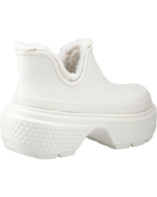 Stomp Shorty Bottes En Lin Thermoplastique CROCSTM en coloris White