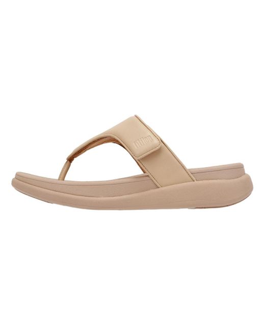 F-Mode Go Adjustable Flatform Sandali Da Donna di Fitflop in Brown