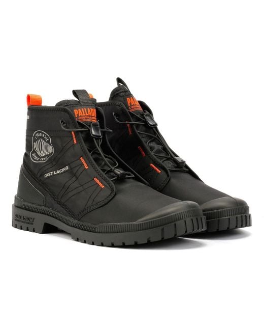 Palladium Black Sp20 Travel Hi Boots