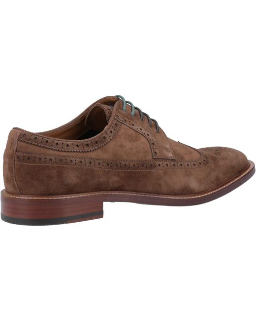 Dune Brown Superior Wing Tip Brogues for men