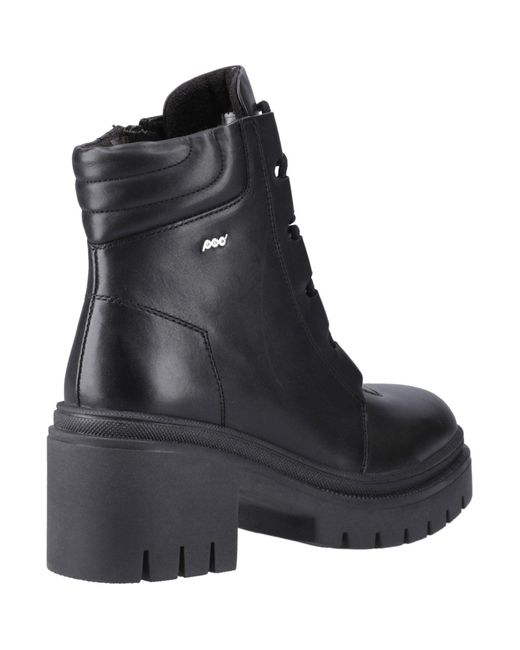 Pod Black Winona Leather Boots