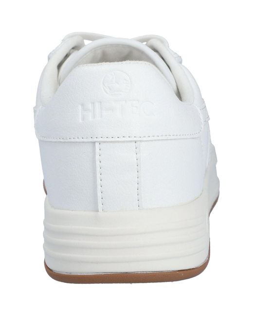 Hi-tec White Freedom Synthetic Trainers for men