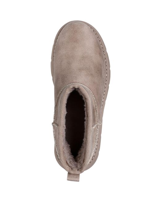 Skechers Gray Keepsakes Lite Bird 169018-Tpe Taupe Slip On Shoes