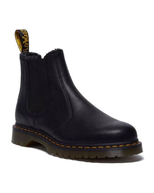 Dr. Martens Blue 2976 Wl Grizzly Leather Boots