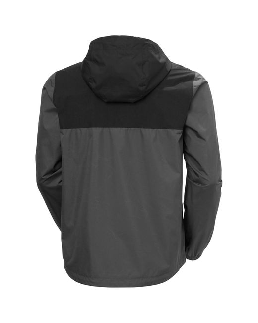 Helly Hansen Sport Gray Vancouver Rain Jacket for men