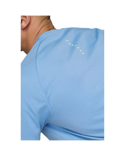 Castore Blue Adapt Training T-Shirt Polyester Activewear T-Shirts for men
