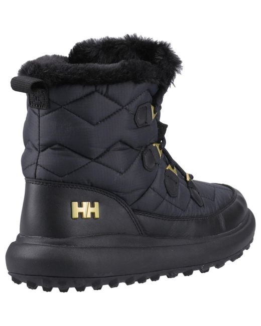 Helly Hansen Sport Blue Willetta 2 Mid Leather Winter Mid Calf Boots