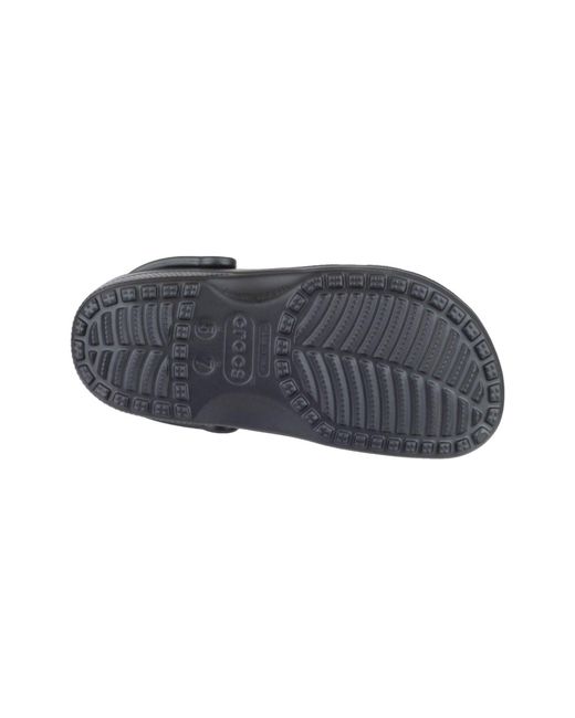 CROCSTM Black Classic Croslite Rubber Clogs