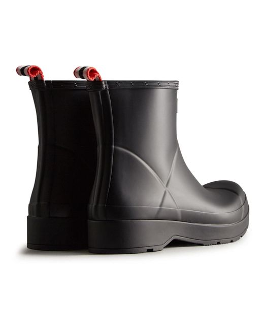 Play Boot Short Bottes En Caoutchouc Hunter en coloris Black
