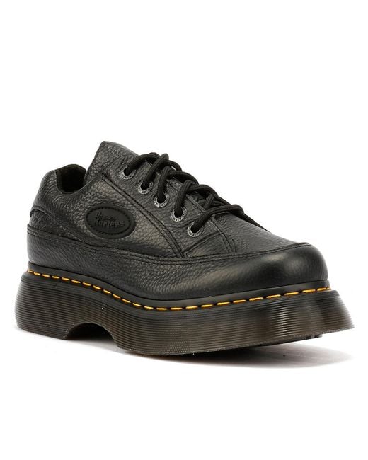 Dr. Martens Black Buzz 5I Nappa Leather Shoes