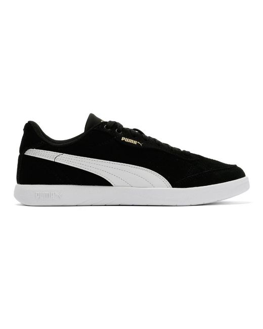 PUMA Black Vikky Star Sd Suede Trainers