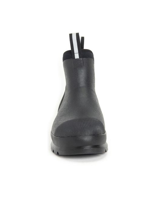 Muck Boot Black Chore Classic Chelsea Rubber Wellington Boots