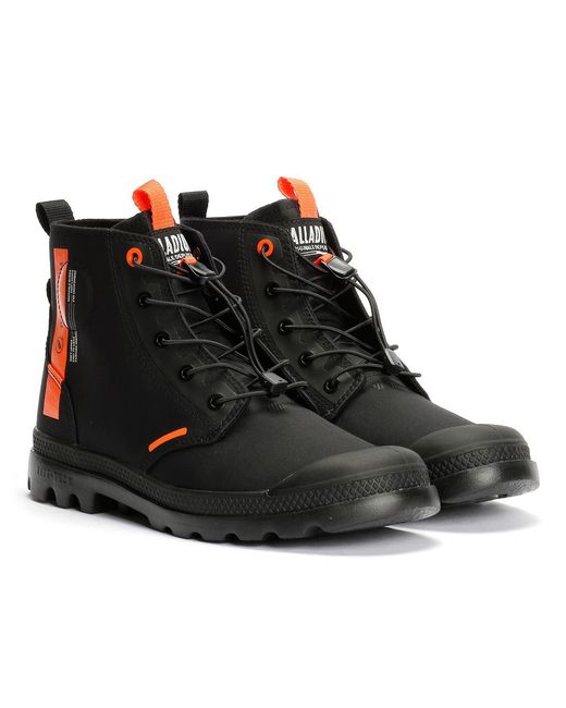 Pampa Lite Journey Bottes Palladium en coloris Black